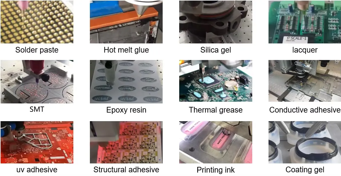 4 axis glue dispensing robot
