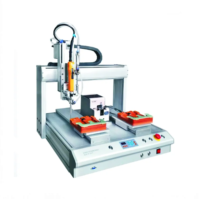 3 Axis Automatic Screw Fastening Machine with Double Platform