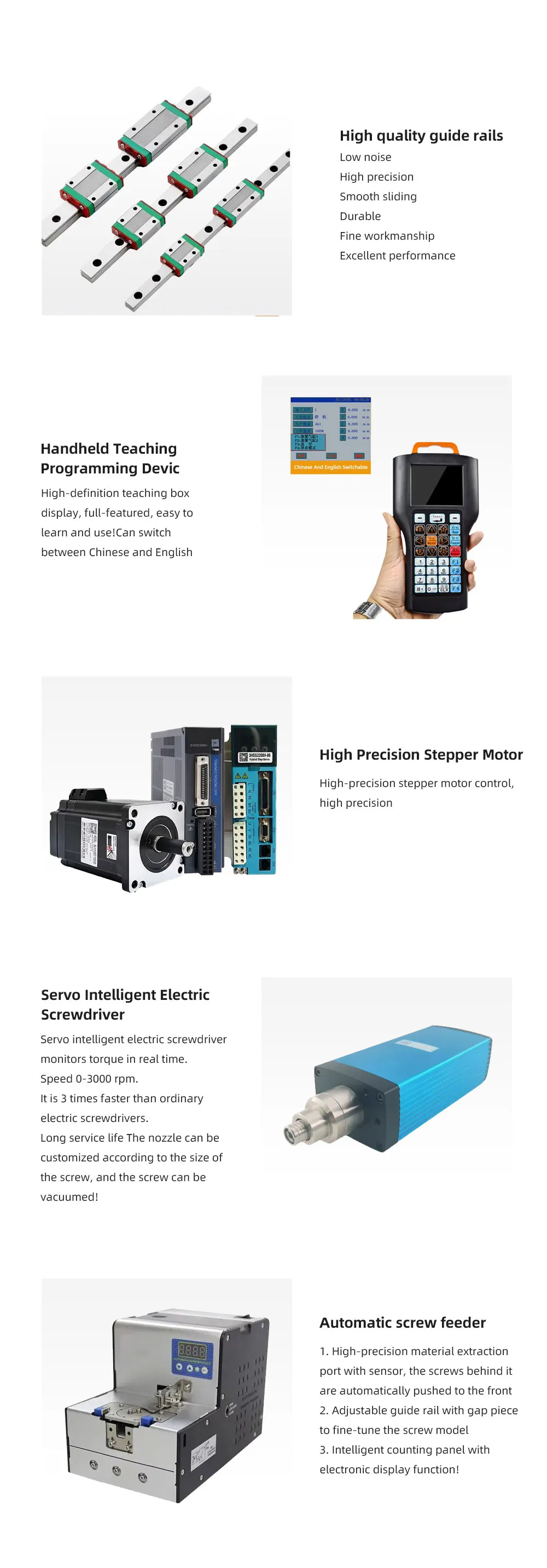 automatic screw driver machine