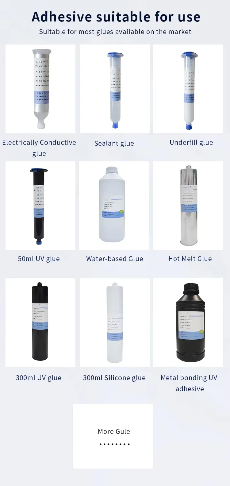 Adhesive suitable for use