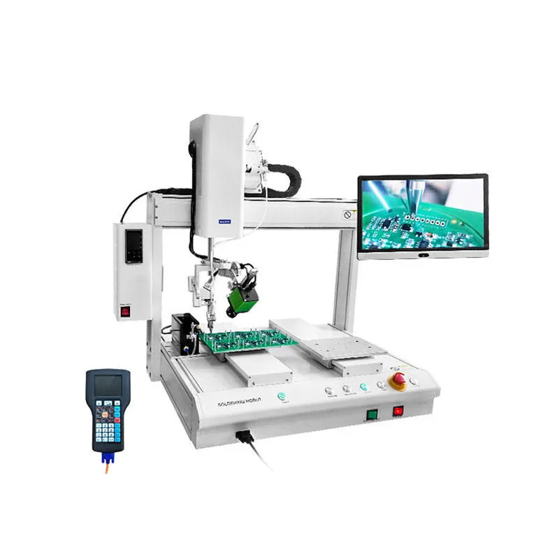 4 Axis Automatic SMD Soldering Machine