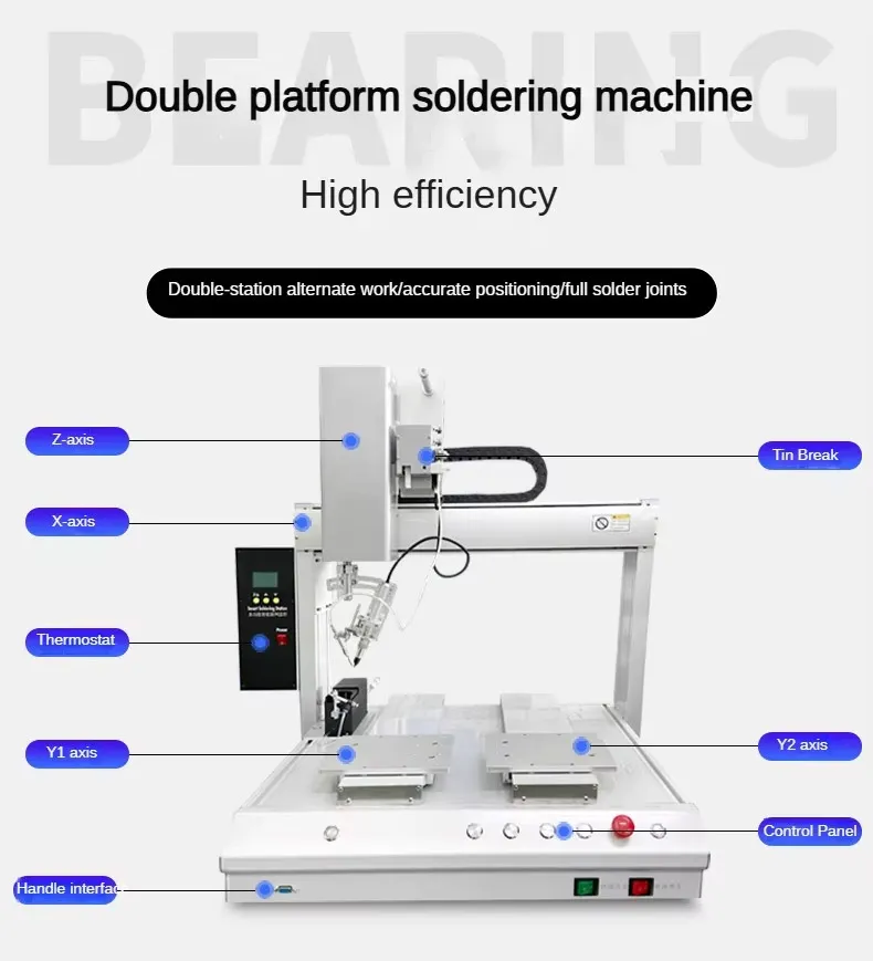 Desktop Automatic Wire Soldering Machine
