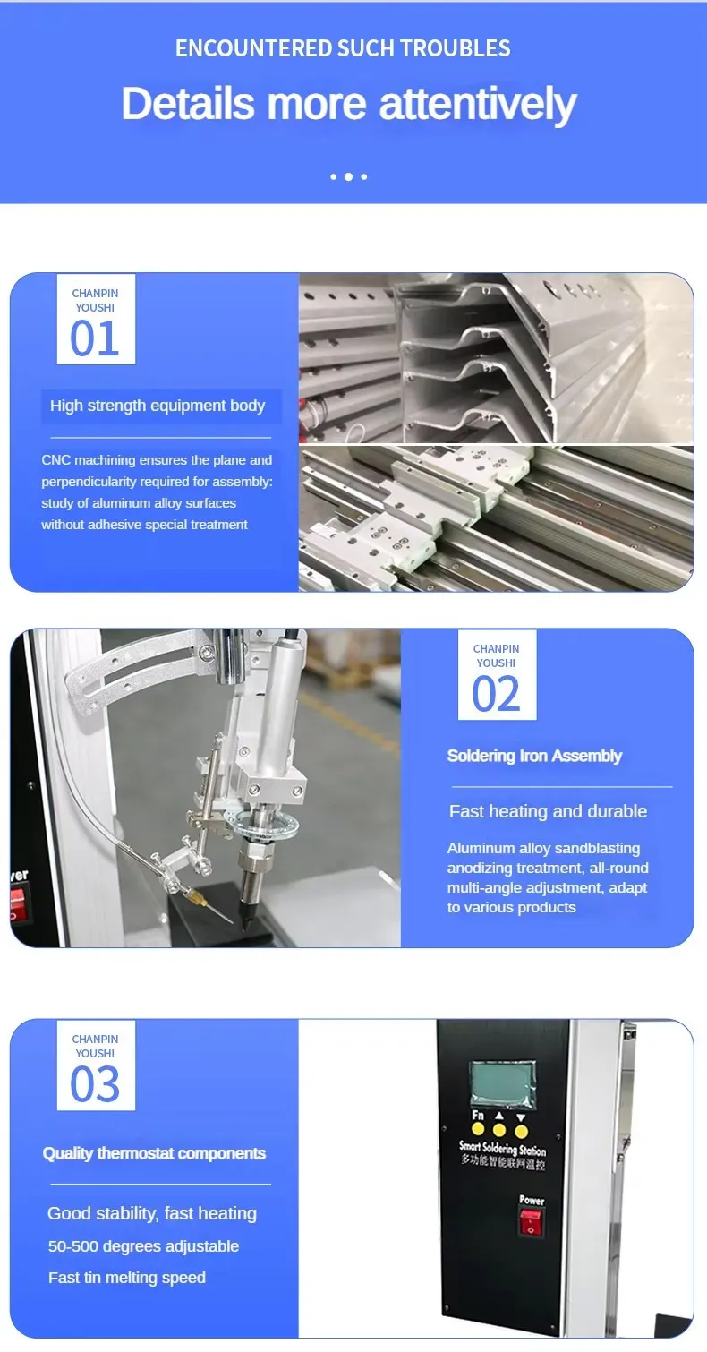 Automatic Wire Soldering Machine with Single-Head