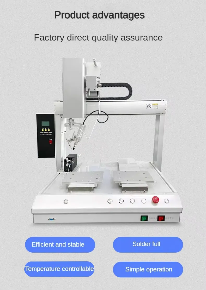 Automatic Wire Soldering Machine
