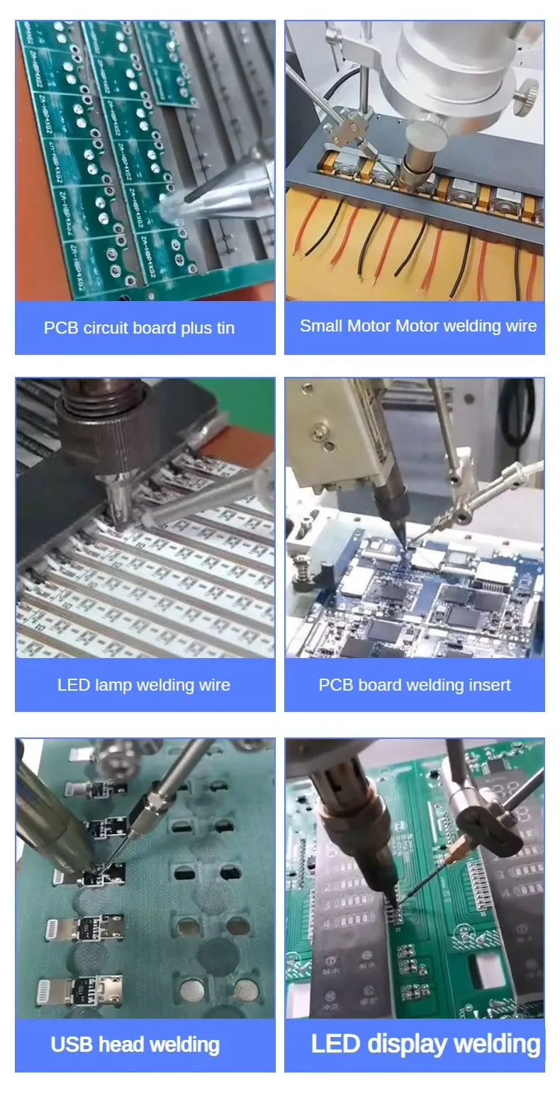 Desktop soldering machine
